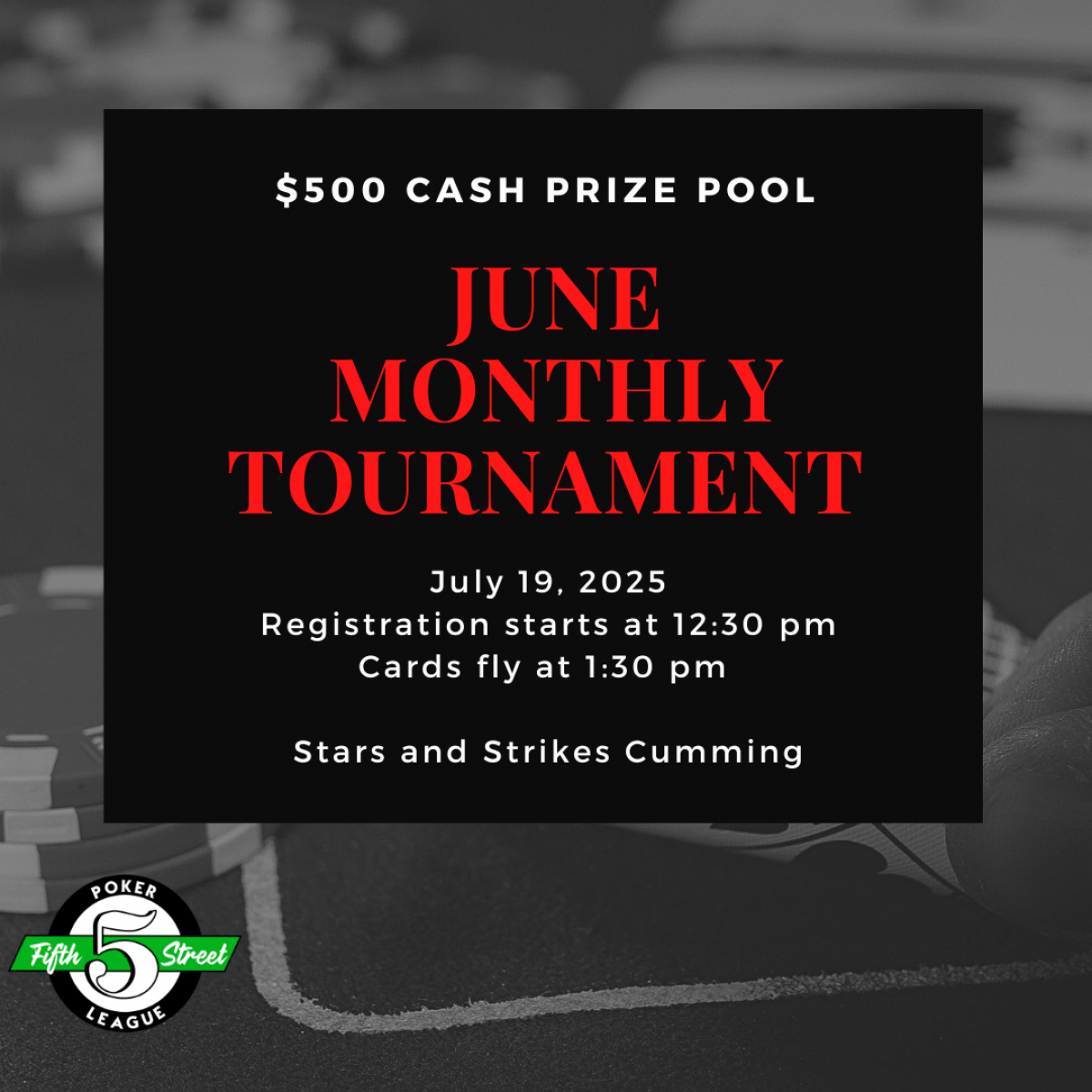 Have Fun with 5th Street Poker League